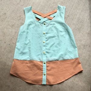 Cute Criss-Cross Tank